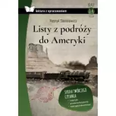 Listy z podróży do Ameryki Lektura z opracowaniem Książki Podręczniki i lektury