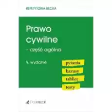 Prawo cywilne część ogólna w9 Książki Prawo akty prawne