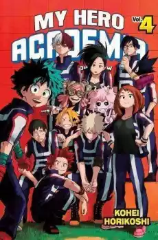 Outlet Manga My Hero Academia Akademia bohaterów Tom 4 USZKODZONA OBWOLUTA Książki Komiksy