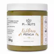 Krem Pistacjowy Królowa Pistacja Bez Dodatku Cukru 250 g PINUTS Artykuły Spożywcze