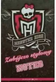 Monster High Zabójczo stylowy notes Biuro i firma Akcesoria biurowe Artykuły papiernicze