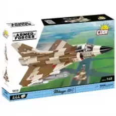 COBI 5818 Armed Forces Francuski samolot myśliwski Mirage IIIC 444 klocki Dla dziecka Zabawki Klocki