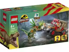 LEGO 76958 Jurassic World Zasadzka na dilofozaura Dla dziecka Zabawki Klocki