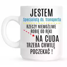 kubek dla specjalisty ds transportu Dom i ogród Wyposażenie kuchni Naczynia kuchenne Kubki