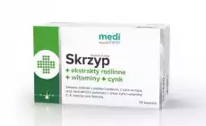 Medi Pharm Skrzyp z biotyną 60 Kaps Zdrowie i uroda