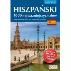 Hiszpański 1000 najważniejszych słów Poziom A1A2 Książki Nauka jezyków