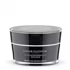 Natura Siberica Caviar Platinum Intensywnie regenerująca maska do twarzy z kawiorem i platyną 50ml Zdrowie i uroda Kosmetyki i akcesoria