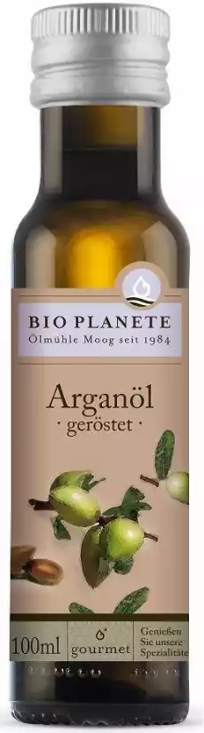 OLEJ ARGANOWY Z PRAŻONYCH ZIAREN BIO 100 ml BIO PLANETE Artykuły Spożywcze Zdrowa żywność