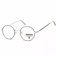 Oprawki korekcyjne okulary optyczne lenonki MM584 srebrnyczarny Odzież obuwie dodatki Galanteria i dodatki Okulary Oprawki
