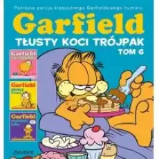 Garfield Tłusty koci trójpak Tom 6 Książki Komiksy