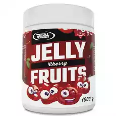 REAL PHARM JELLY FRUITS CHERRY FRUŻELINA 1 KG Artykuły Spożywcze Pasty i smarowidła