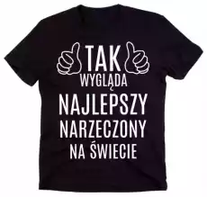 koszulka dla narzeczonego najlepszy narzeczony na świecie Odzież obuwie dodatki Odzież męska Koszulki męskie