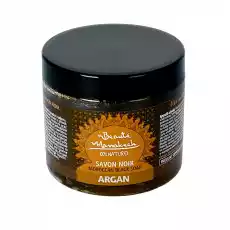 Beaute Marrakech naturalne czarne mydło SAVON NOIR Arganowe 200g Zdrowie i uroda Kosmetyki i akcesoria Pielęgnacja ciała Balsamy mleczka peelingi do ciała