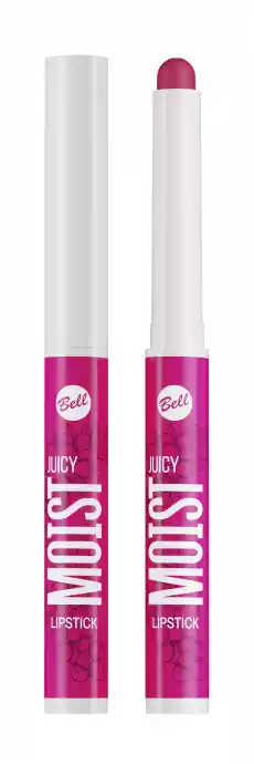 Bell pomadka EXTRA 3 2022 Juicy Moist Lipstick 002 Nawilżająca aksamitna pomadka do ust 15g Zdrowie i uroda Kosmetyki i akcesoria Makijaż i demakijaż Makijaż ust