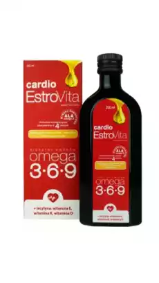 EstroVita Cardio Kwasy Omega 369 dla seniorów 250 ml Artykuły Spożywcze