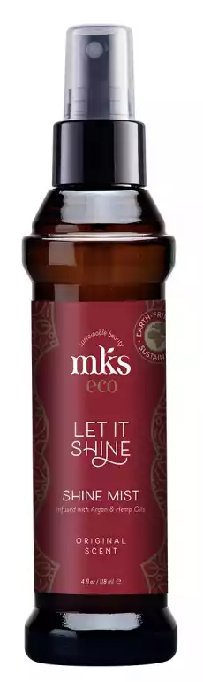 Mks Eco Let It Shine mgiełka nabłyszczająca 118ml Zdrowie i uroda Kosmetyki i akcesoria Pielęgnacja i stylizacja włosów