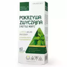 Pokrzywa Zwyczajna 520 mg 60 Kapsułek Medica Herbs Artykuły Spożywcze