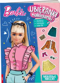 Barbie Ubieranki naklejanki SDU1106 Książki Dla dzieci