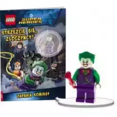 Lego DC comics super heroes Strzeżcie się złoczyńcy Książki Dla dzieci