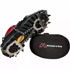 Raczki turystyczne Mountain is Easy Ice Gripper L4143 Sport i rekreacja Góry i wspinaczka