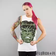 TANK MARVEL HULK FACE Odzież obuwie dodatki Odzież damska Tshirty i koszulki damskie