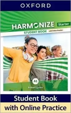 Harmonize Starter SB with Online Practice Książki Podręczniki w obcych językach Język angielski