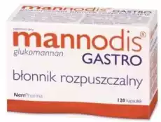 Mannodis Gastro błonnik rozpuszczalny 120 kapsułek twardych Zdrowie i uroda Zdrowie FarmaceutykiLeki