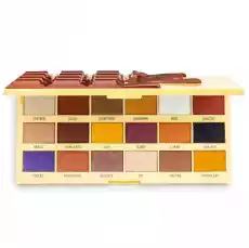 I Heart Revolution Chocolate Eyeshadow Palette paleta cieni do powiek Creme Brule 18g Zdrowie i uroda Kosmetyki i akcesoria Makijaż i demakijaż Makijaż oczu