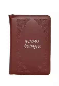 Pismo św Biblia Tysiąclecia mała brązowa paginowana Dewocjonalia