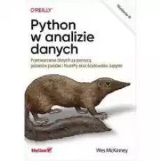 Python w analizie danych w3 Książki Nauki ścisłe