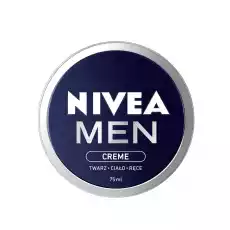 Nivea Men Creme nawilżający krem dla mężczyzn 75ml Zdrowie i uroda Kosmetyki i akcesoria Pielęgnacja twarzy Kremy do twarzy