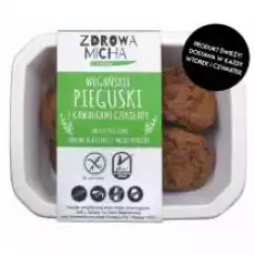 Zdrowa Micha Pieguski z kawałkami czekolady bezglutenowe Świeżo pieczone wegańskie 140 g Artykuły Spożywcze Słodycze