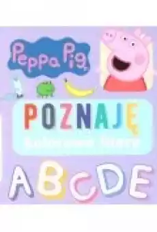 Świnka Peppa Poznaję kolorowe litery Książki Dla dzieci