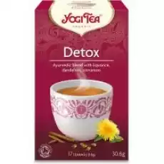 Yogi Tea Herbatka detox 17 x 18 g Bio Artykuły Spożywcze Herbata