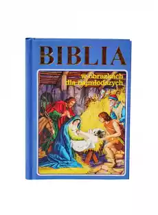 Biblia dla najmłodszych niebieska Dewocjonalia