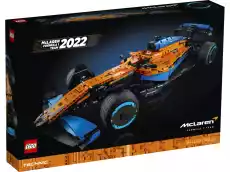 LEGO 42141 Technic Samochód wyścigowy McLaren Formula 1 Nowy wzór pudełka i naklejek Dla dziecka Zabawki Klocki