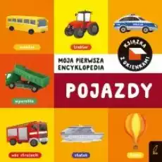 Pojazdy Moja pierwsza encyklopedia Książka z okienkami Książki Dla dzieci