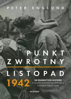 Punkt zwrotny Listopad 1942 Książki Historia