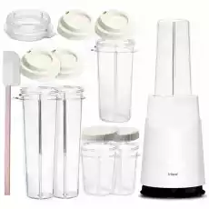 Blender personalny II Mason Jar Ready White zestaw 16 elementów Tribest Wyprzedaże