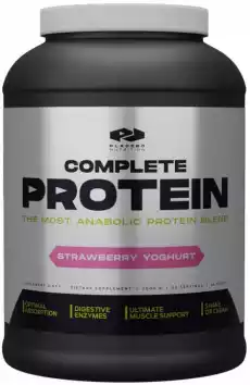 Placebo Nutrition Complete Protein Strawberry Yoghurt 450g Sport i rekreacja Odżywki i suplementy