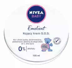 Nivea Baby Emolient kojący krem SOS dla dzieci 150ml Zdrowie i uroda Kosmetyki i akcesoria Pielęgnacja ciała Kremy i masła do ciała