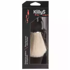 KillyS For Men Shaving Brush pędzel do golenia ze stojakiem Zdrowie i uroda Kosmetyki i akcesoria Kosmetyki dla mężczyzn Męskie kosmetyki i akcesoria do golenia