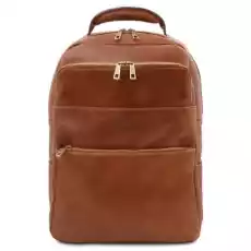 Tuscany Leather Melbourne skórzany plecak na laptop TL142205 kolor Natural Odzież obuwie dodatki Galanteria i dodatki Plecaki