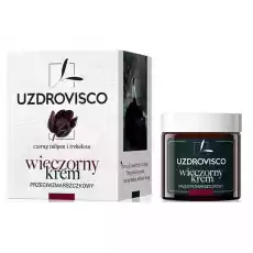 Wieczorny Krem Do Twarzy Przeciwzmarszczkowy Czarny Tulipan i Trehaloza 50 ml Uzdrovisco Artykuły Spożywcze