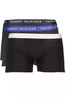 CZARNE BOKSERKI TOMMY HILFIGER Odzież obuwie dodatki Odzież damska