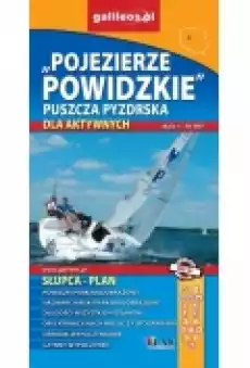 Mapa dla aktywnych Pojezierze Powidzkie Książki Literatura podróżnicza