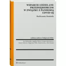 Wsparcie udzielane przedsiębiorcom w związku z pandemią COVIDndash19 Książki Prawo akty prawne