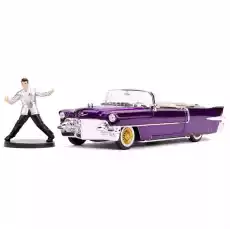 Model samochodu Elvis Presley 124 1956 Cadillac Eldorado wraz z figurką Elvis Presley Dom i ogród