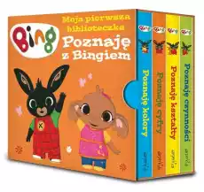 Poznaję z Bingiem Moja pierwsza biblioteczka Bing Książki Dla dzieci