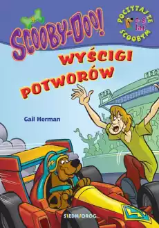 ScoobyDoo Wyścigi potworów Książki Dla dzieci